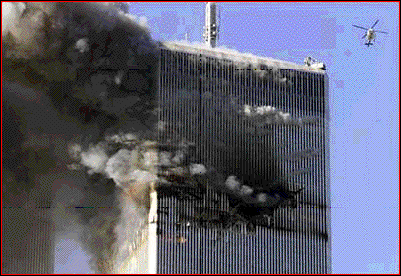 Tuesday morning, September 11, 2001. Terror hits America as terrorists crash airliner into World Trade Center Tower.