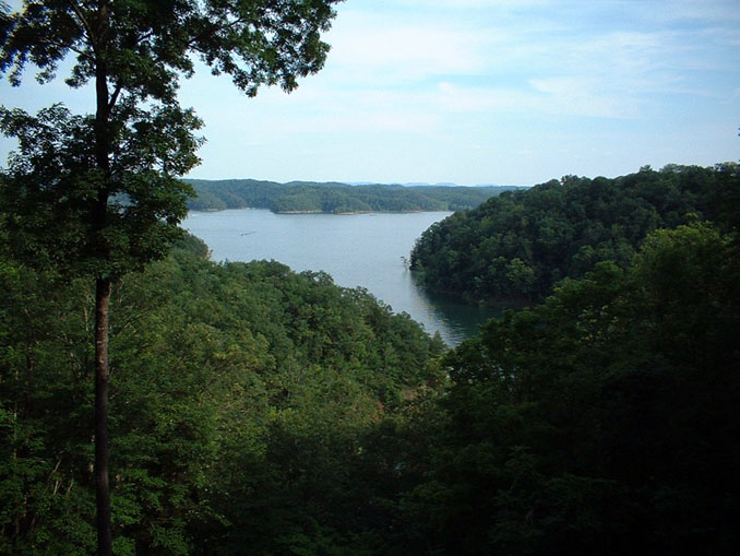 Lake Cumberland viewed from US127 south