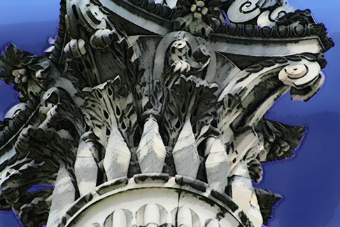 Staute Pedestal Detail