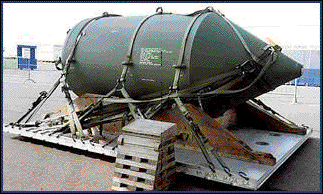 The United States has used 15,000-pound ``daisy cutter'' bombs.