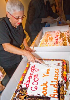600th taping celebration cake
